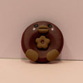 Dark Red Rubber Ducky Worry Stone | Fidget Toy