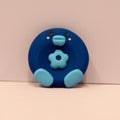 Blue Rubber Ducky Worry Stone | Fidget Toy