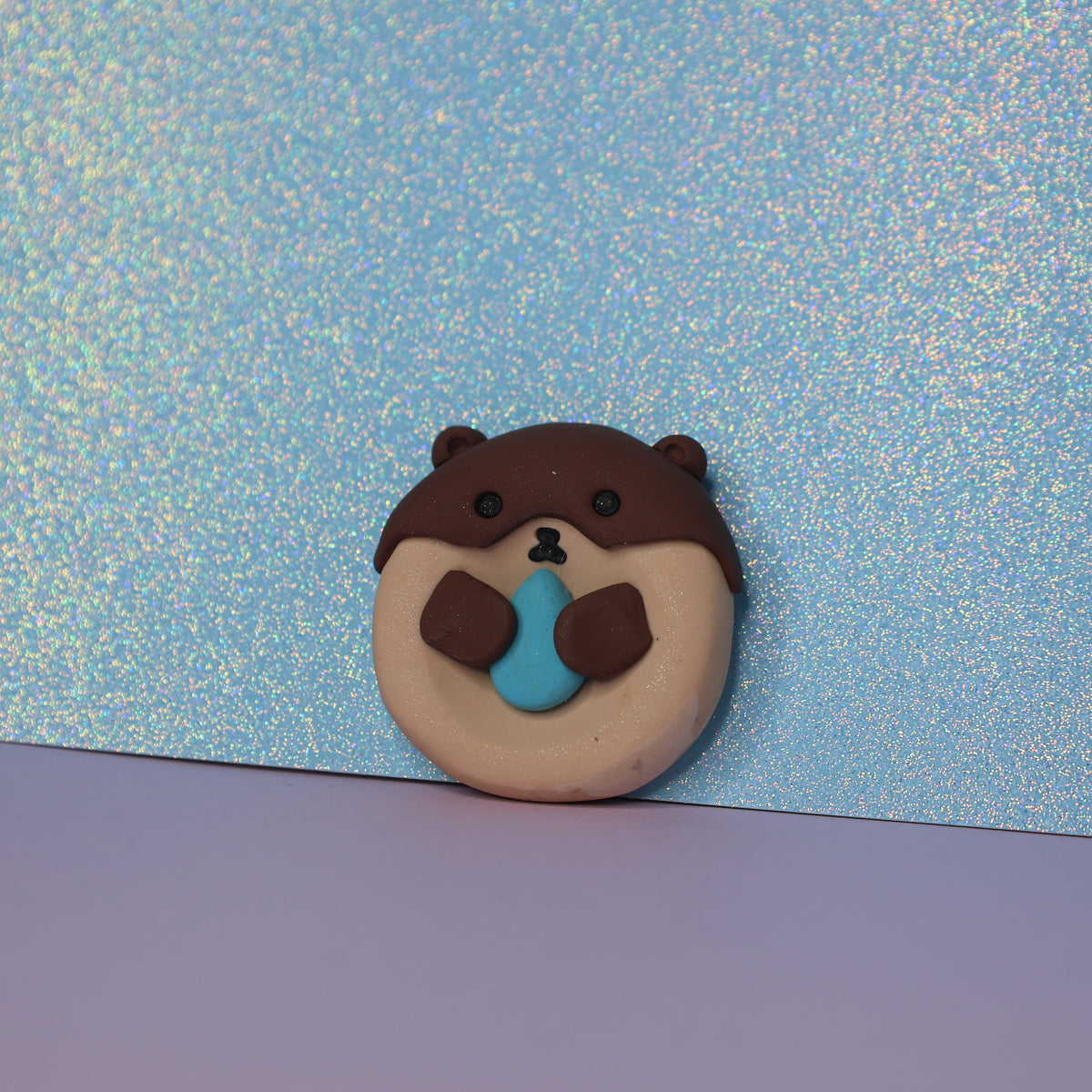 Shy Otter Worry Stone | Fidget Toy