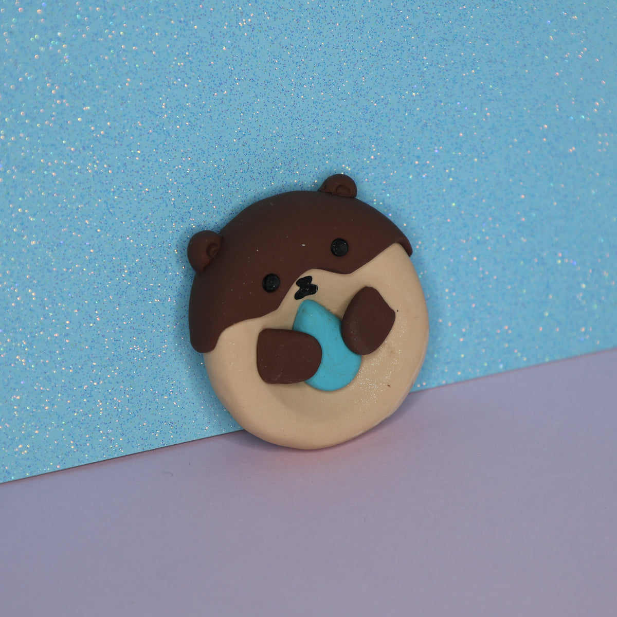 Shy Otter Worry Stone | Fidget Toy