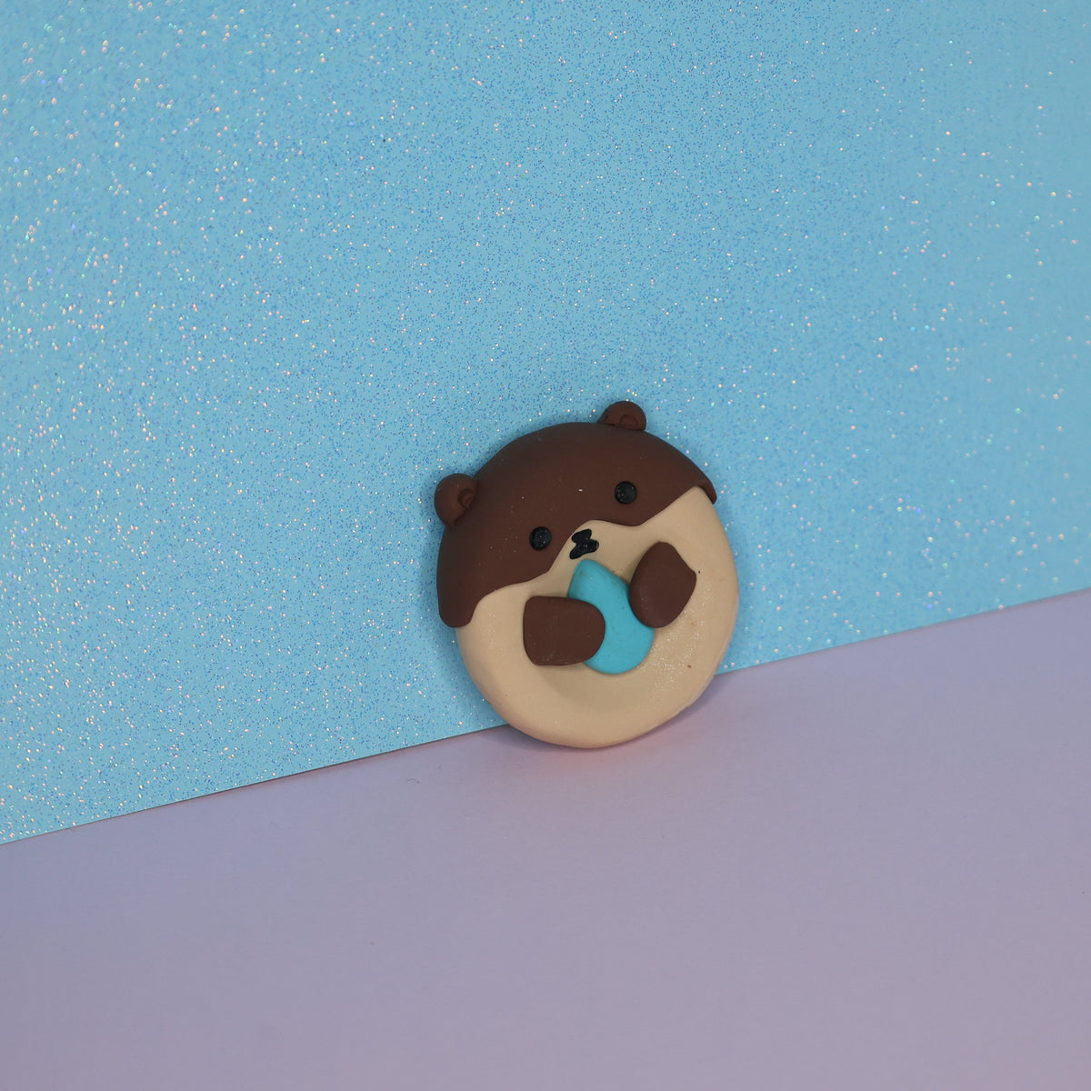 Shy Otter Worry Stone | Fidget Toy